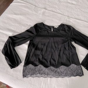 Aritzia Wilfred Silk Blouse